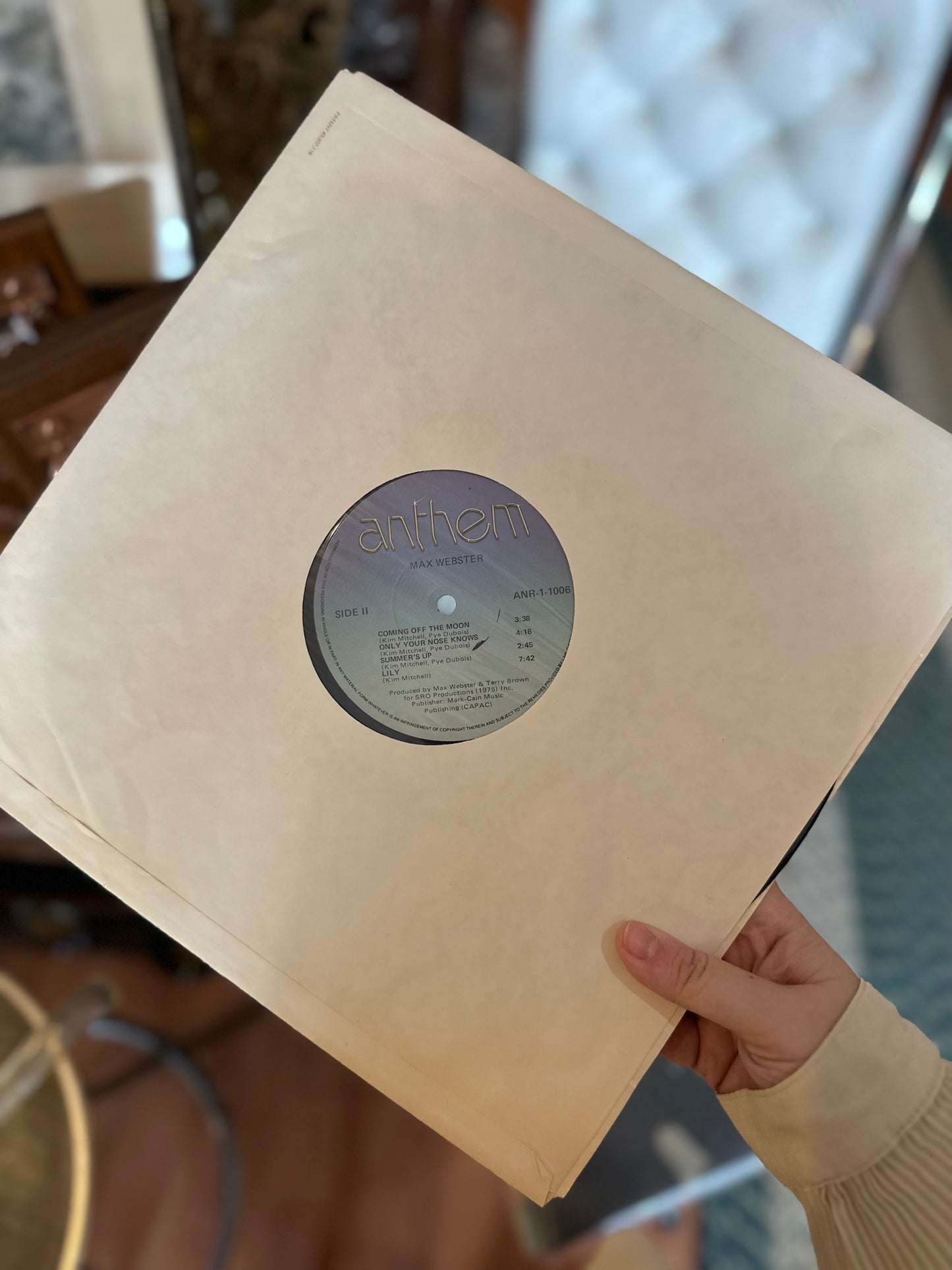 Max Webster - Max Webster Vinyl Record