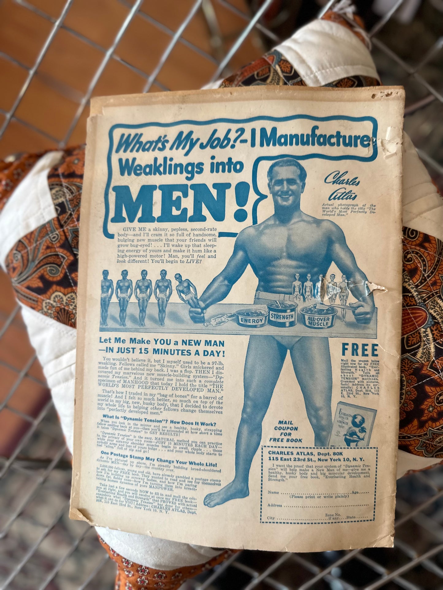 November 1948 The Ring Boxing Magazine Freddie Mills of Great Britain