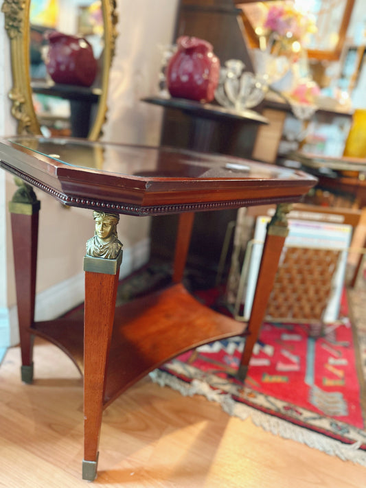 Bombay Co Egyptian Revival table