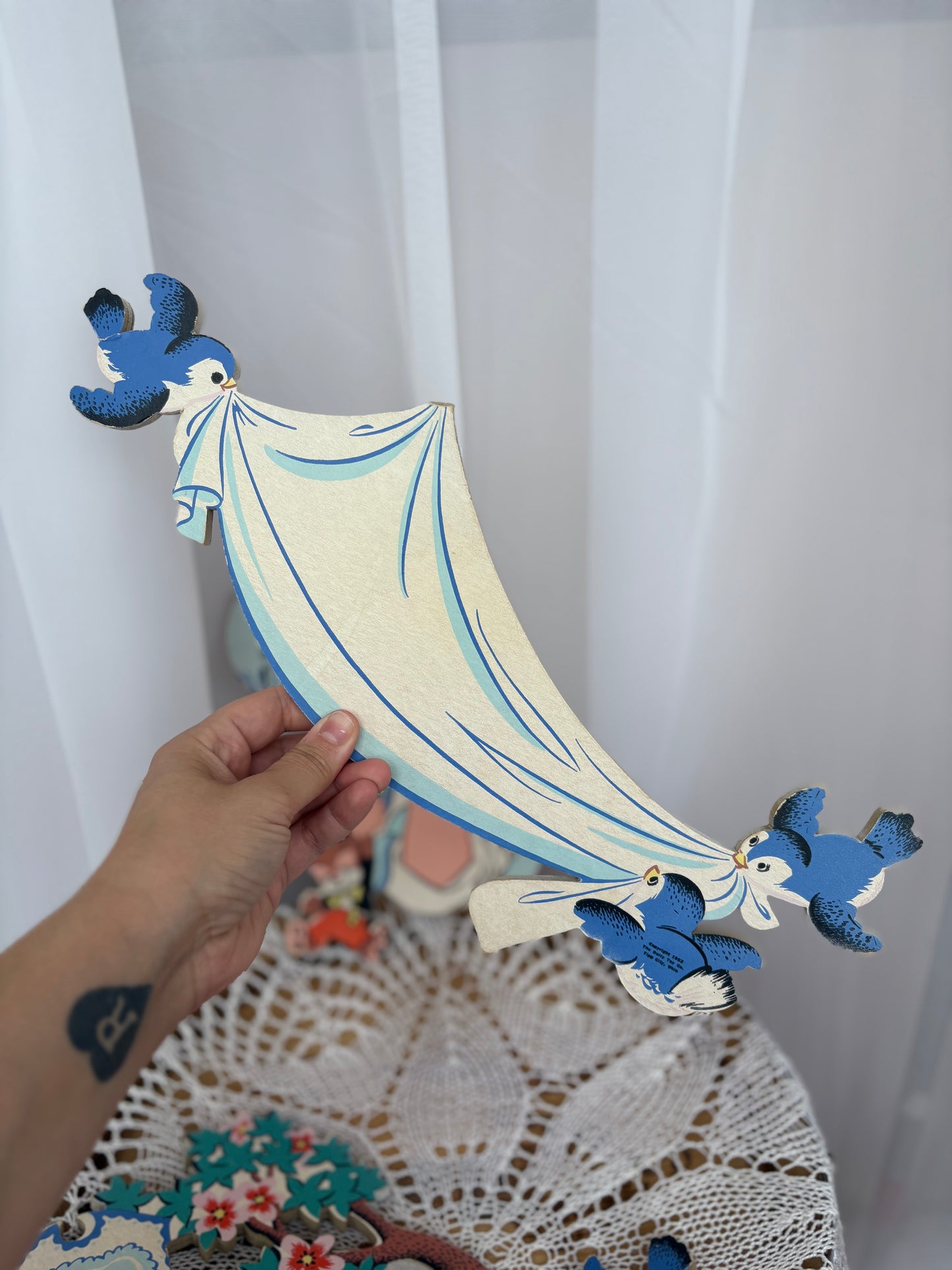 1952 Dolly Toy Company Nursery Wall Decor