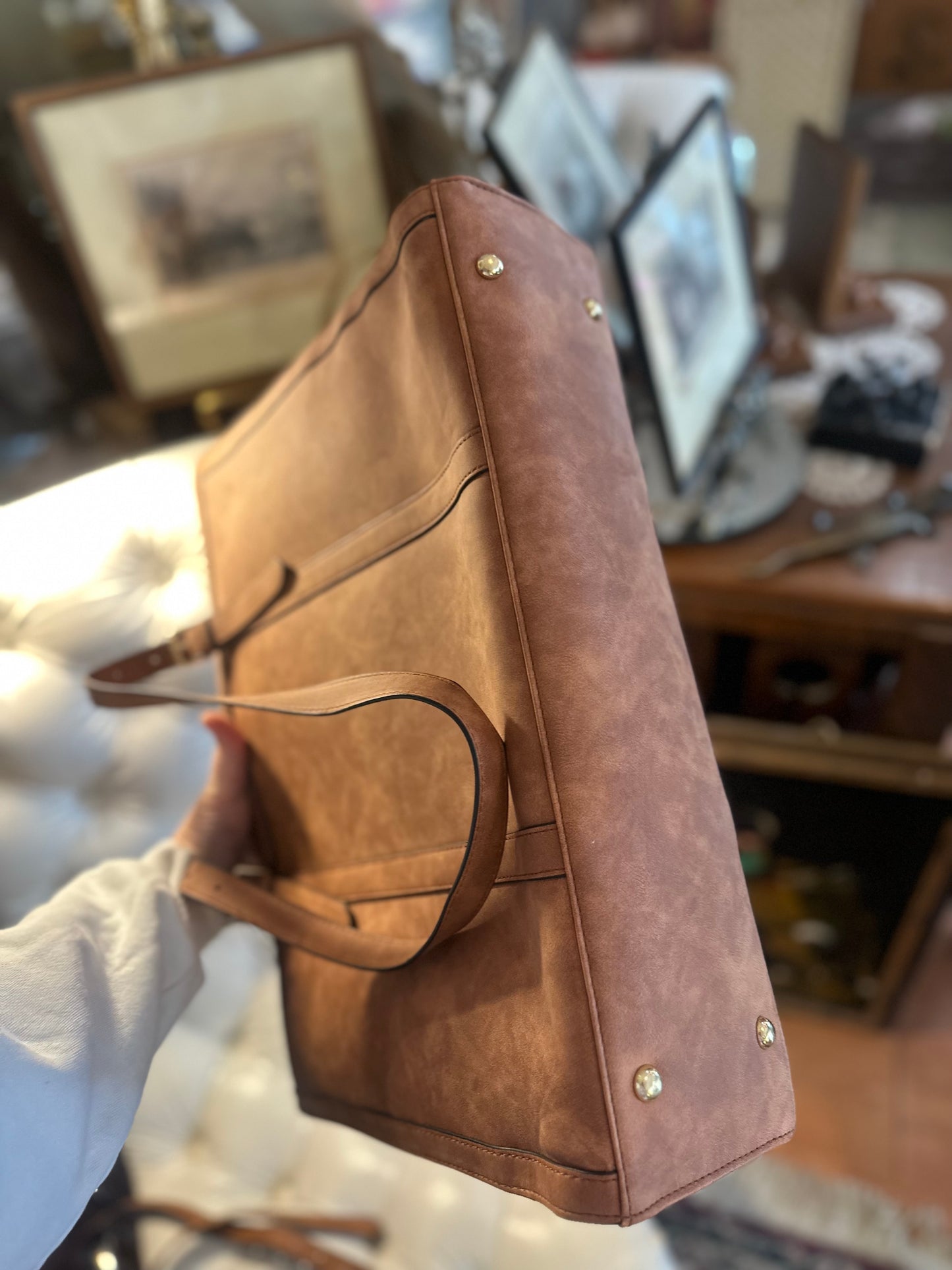 Bostanten Leather work bag