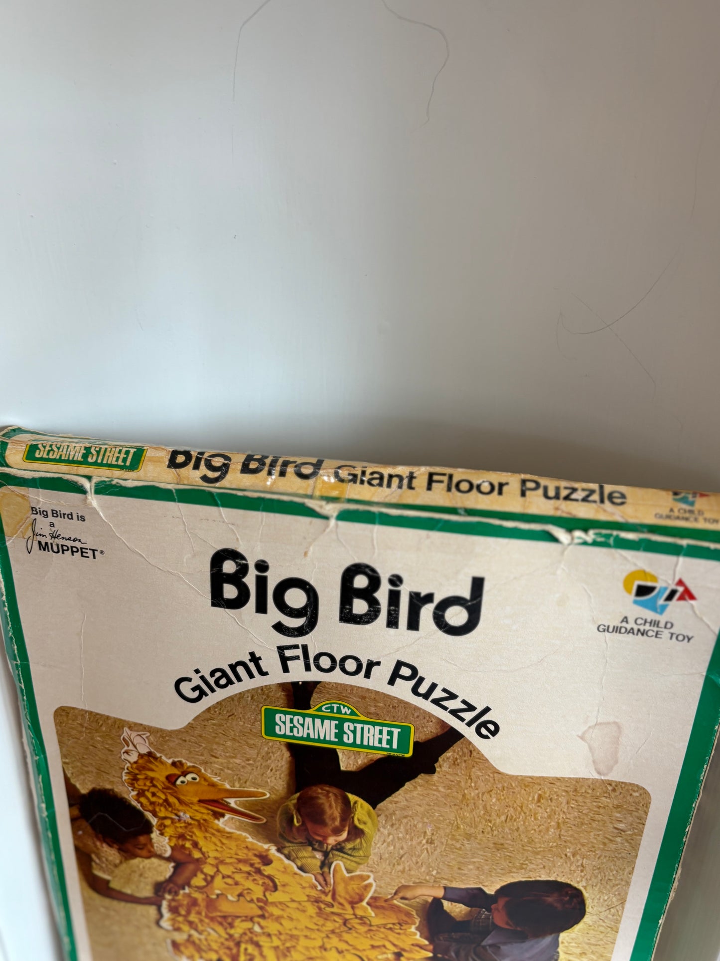 Big Bird Giant Floor Puzzle - complete