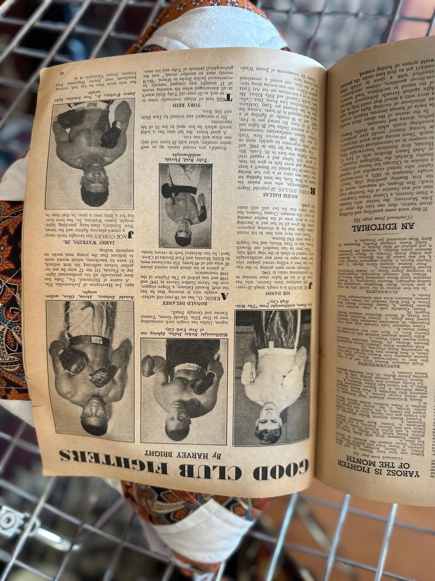 June 1949 The Ring Boxing Magazine The Heavyweight Picture