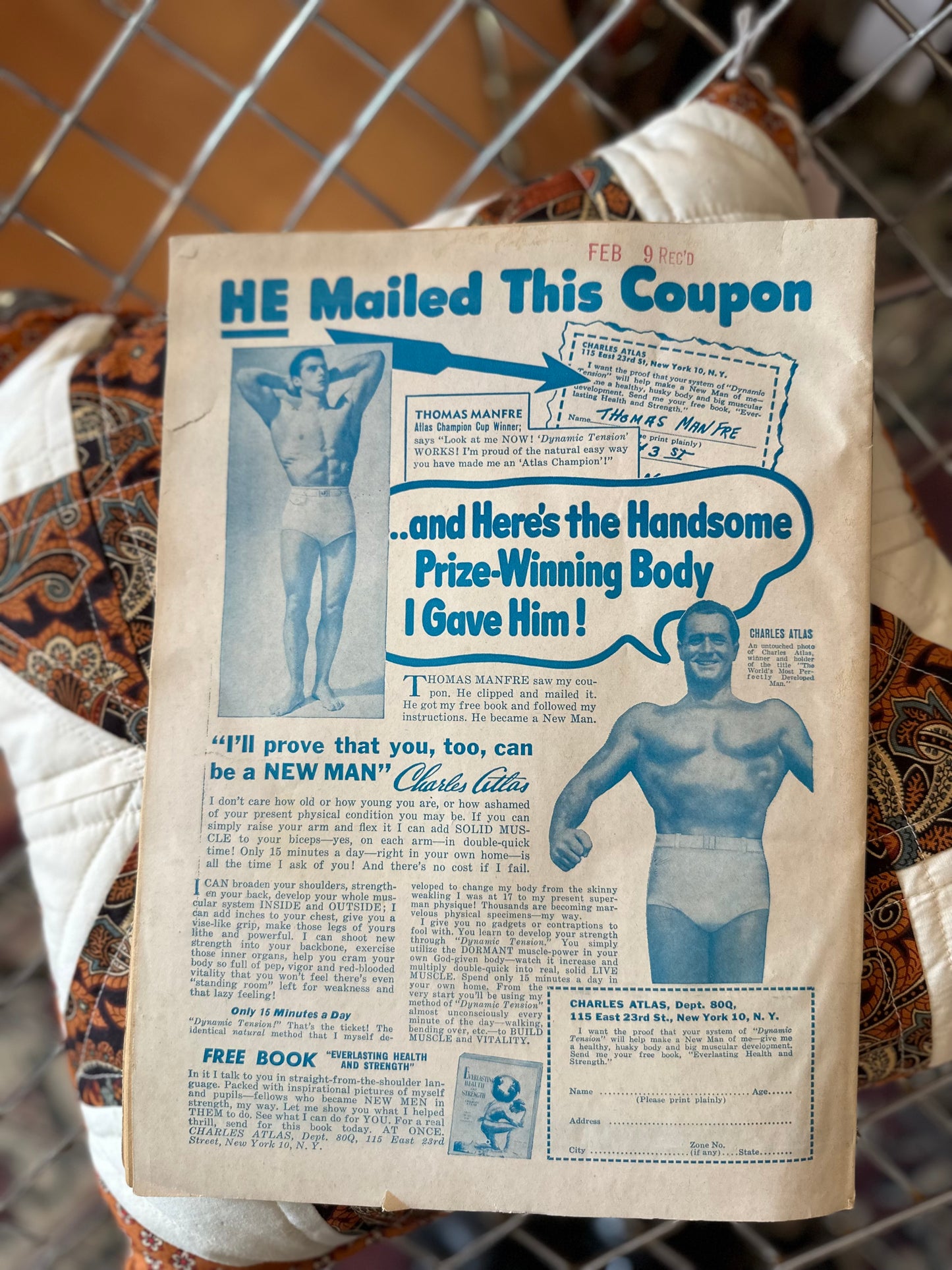March 1949 The Ring Boxing Magazine - Sandy Saddler