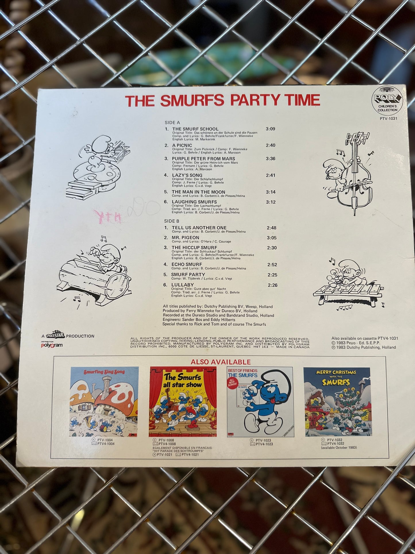 The Smurfs Party Time Vinyl