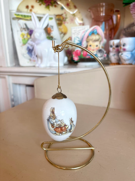 Beatrix Potter Peter Rabbit & Friends Egg - Reutter Porzellan Germany