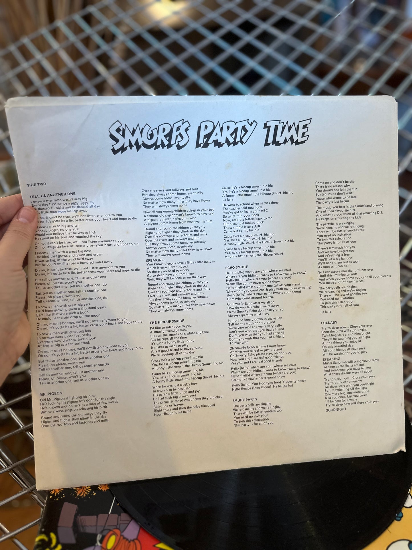 The Smurfs Party Time Vinyl