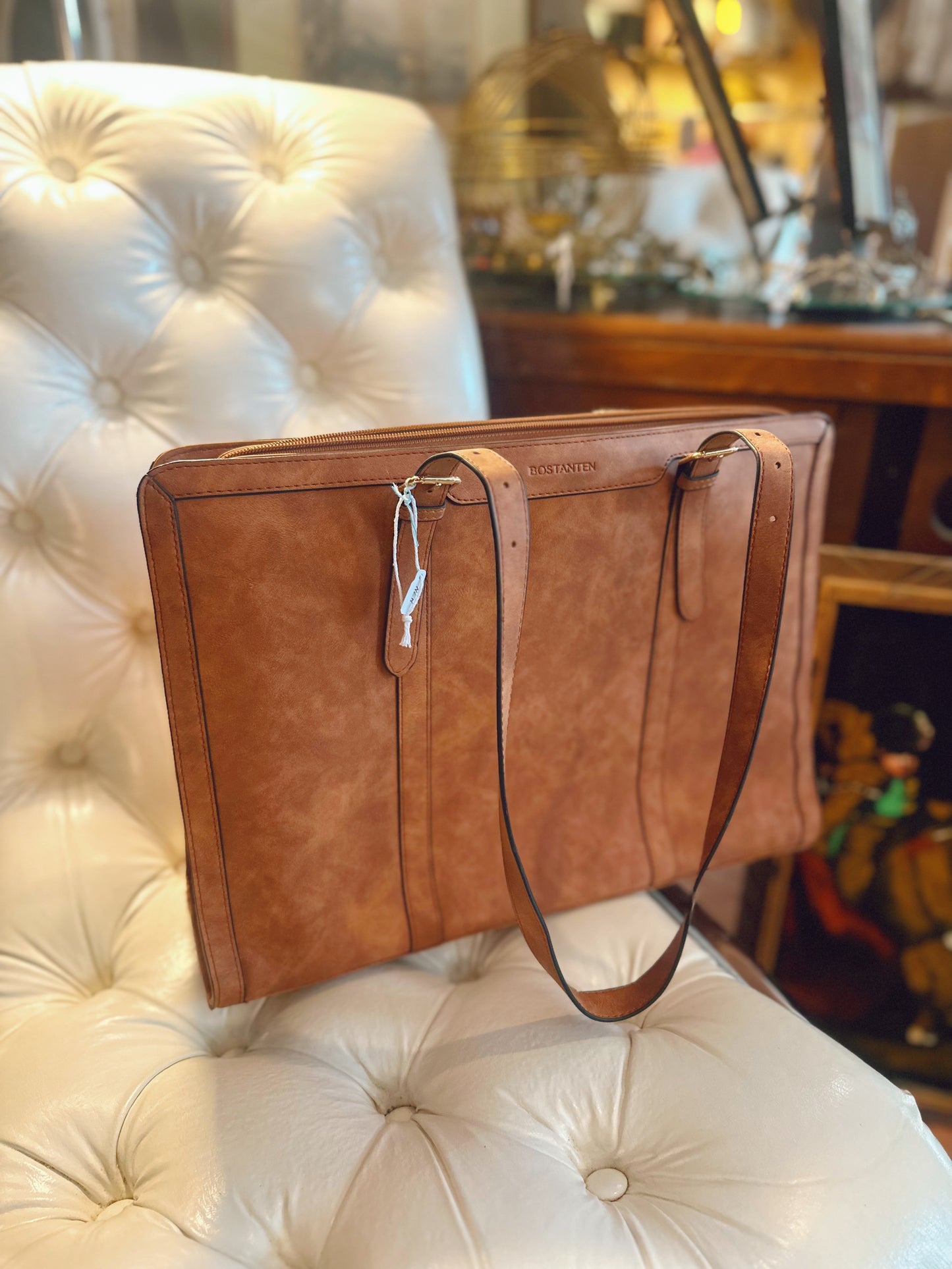 Bostanten Leather work bag