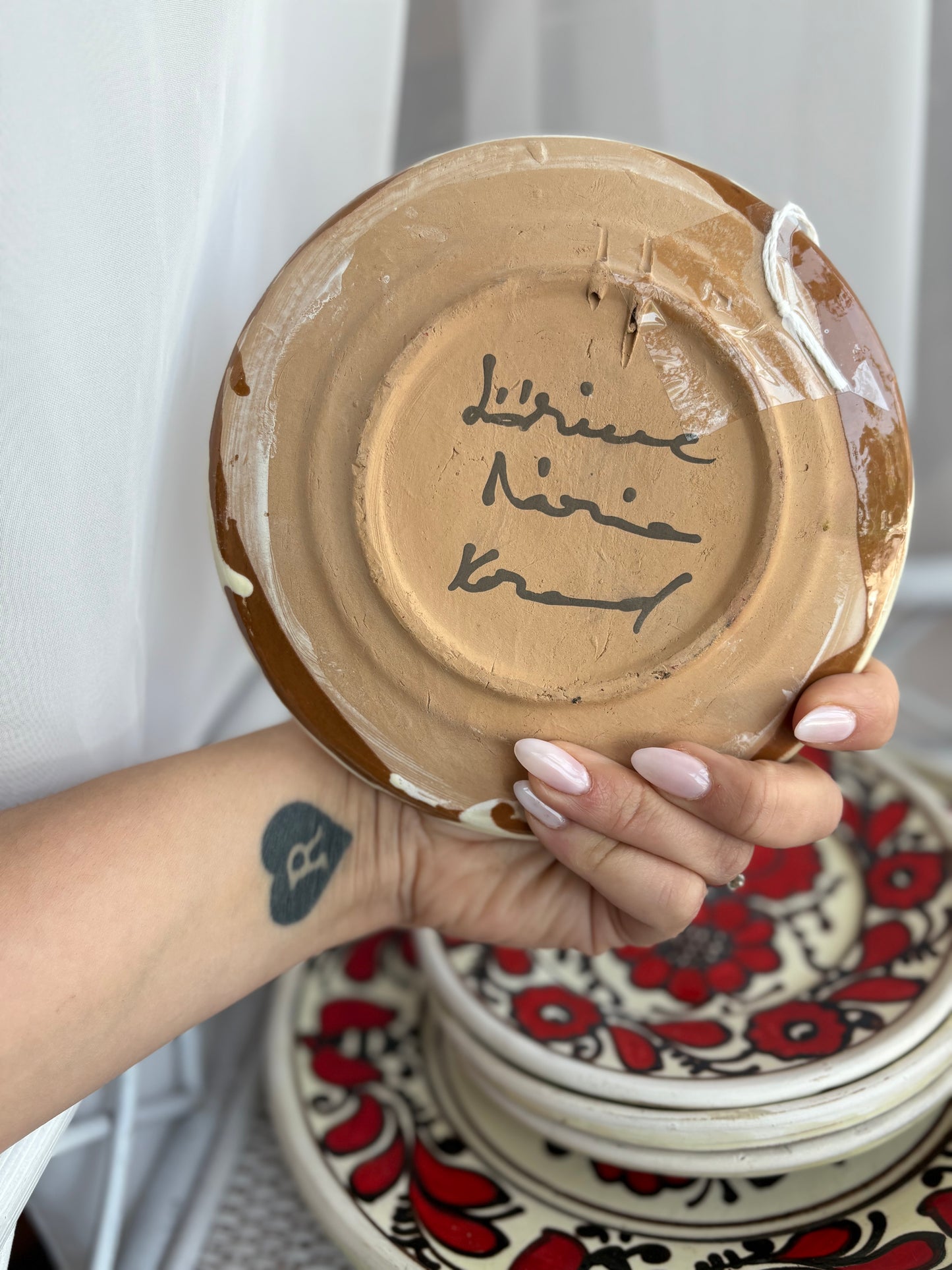 Korond Pottery Hungary Wall Plates