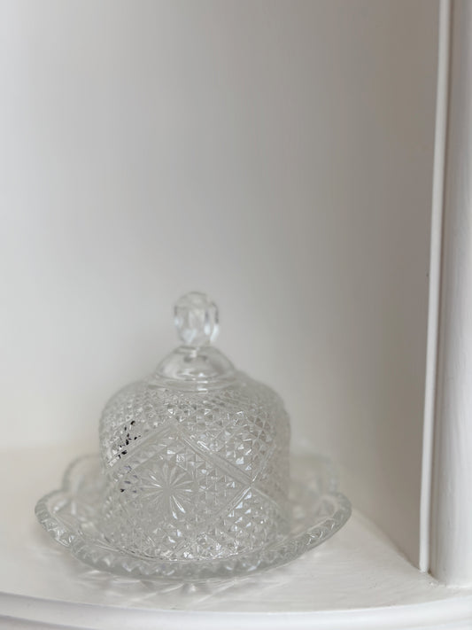 Avon Round Butter Dish