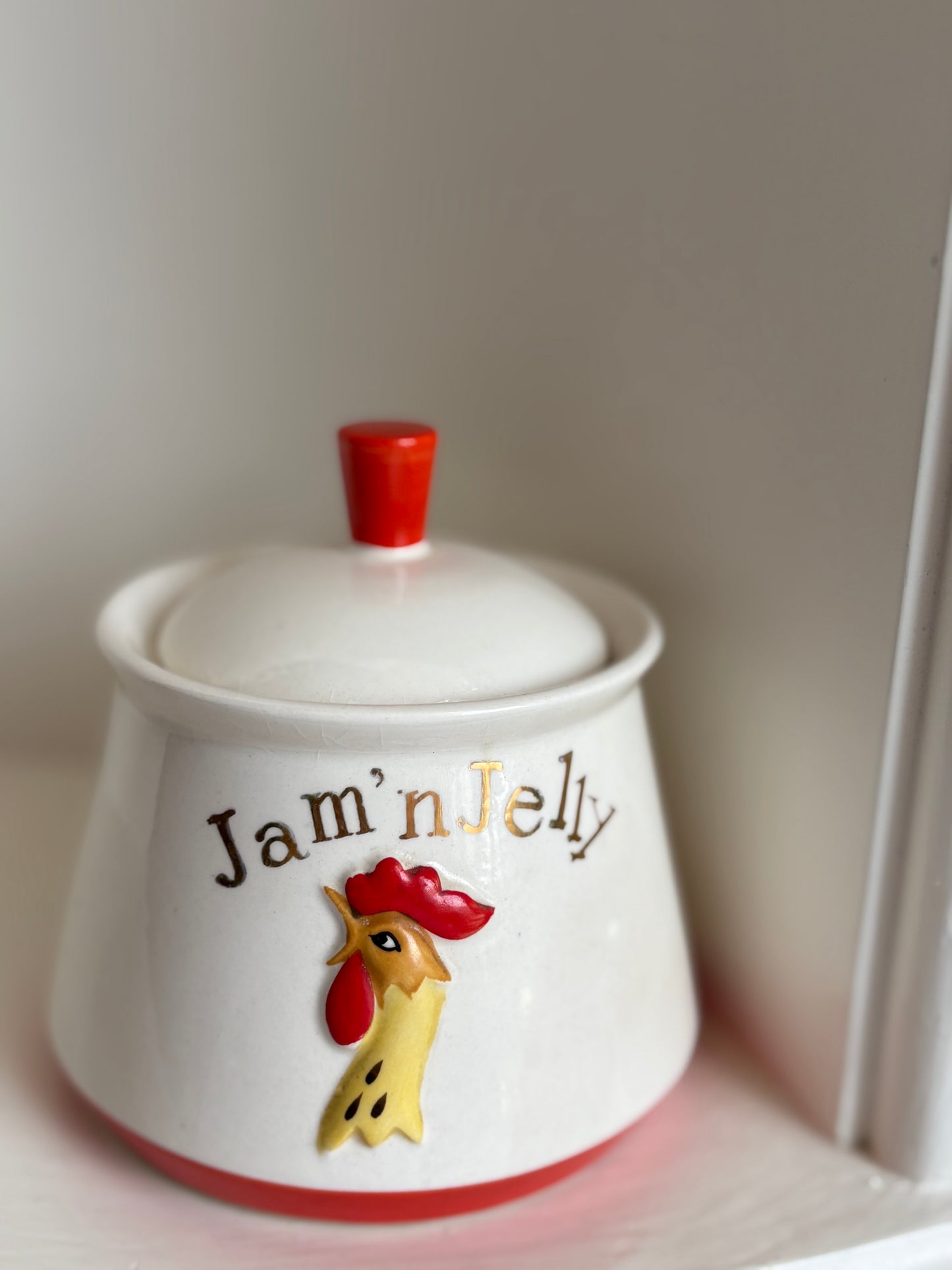 Holt Howard 1962 Rooster Jam Jar