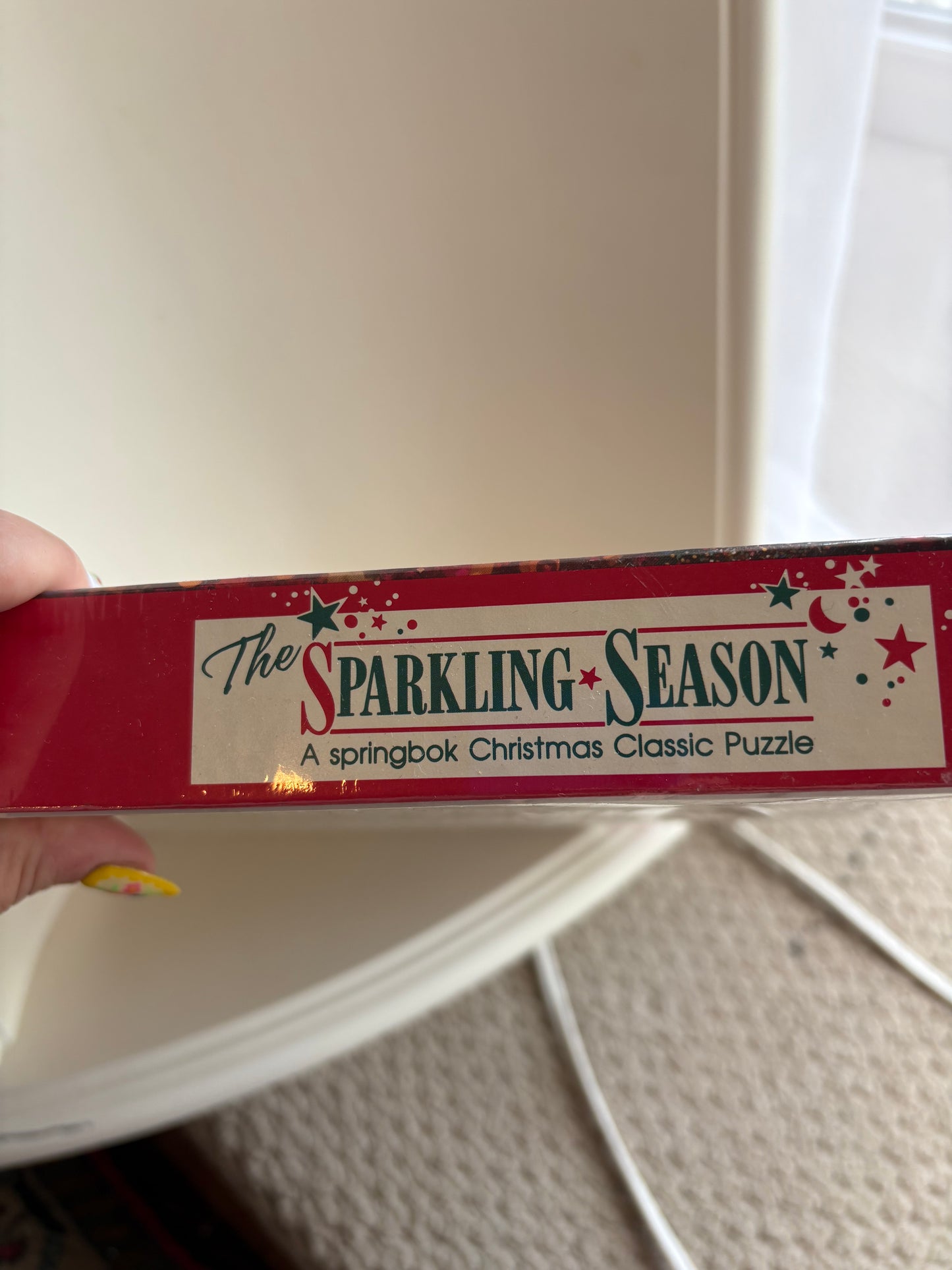 Springbok “The Sparkling Season” 500 piece Christmas Classic Puzzle