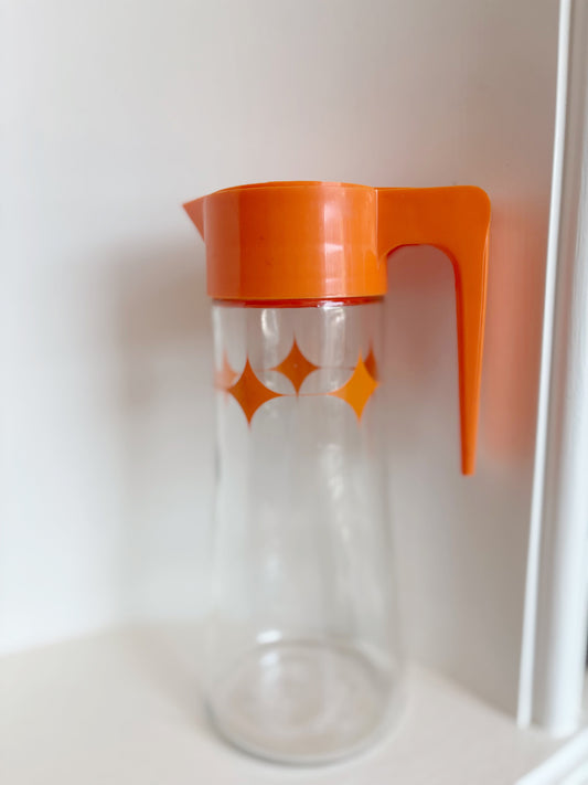 Anchor Hocking Atomic Orange Juice Jug