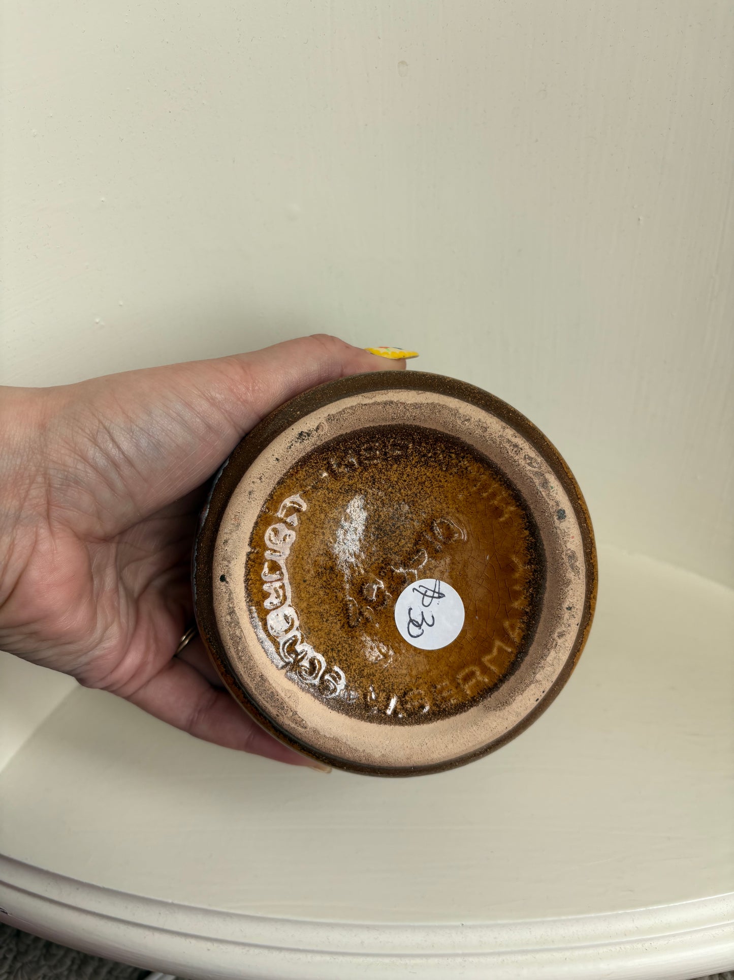 Scheurich West German pottery bottle