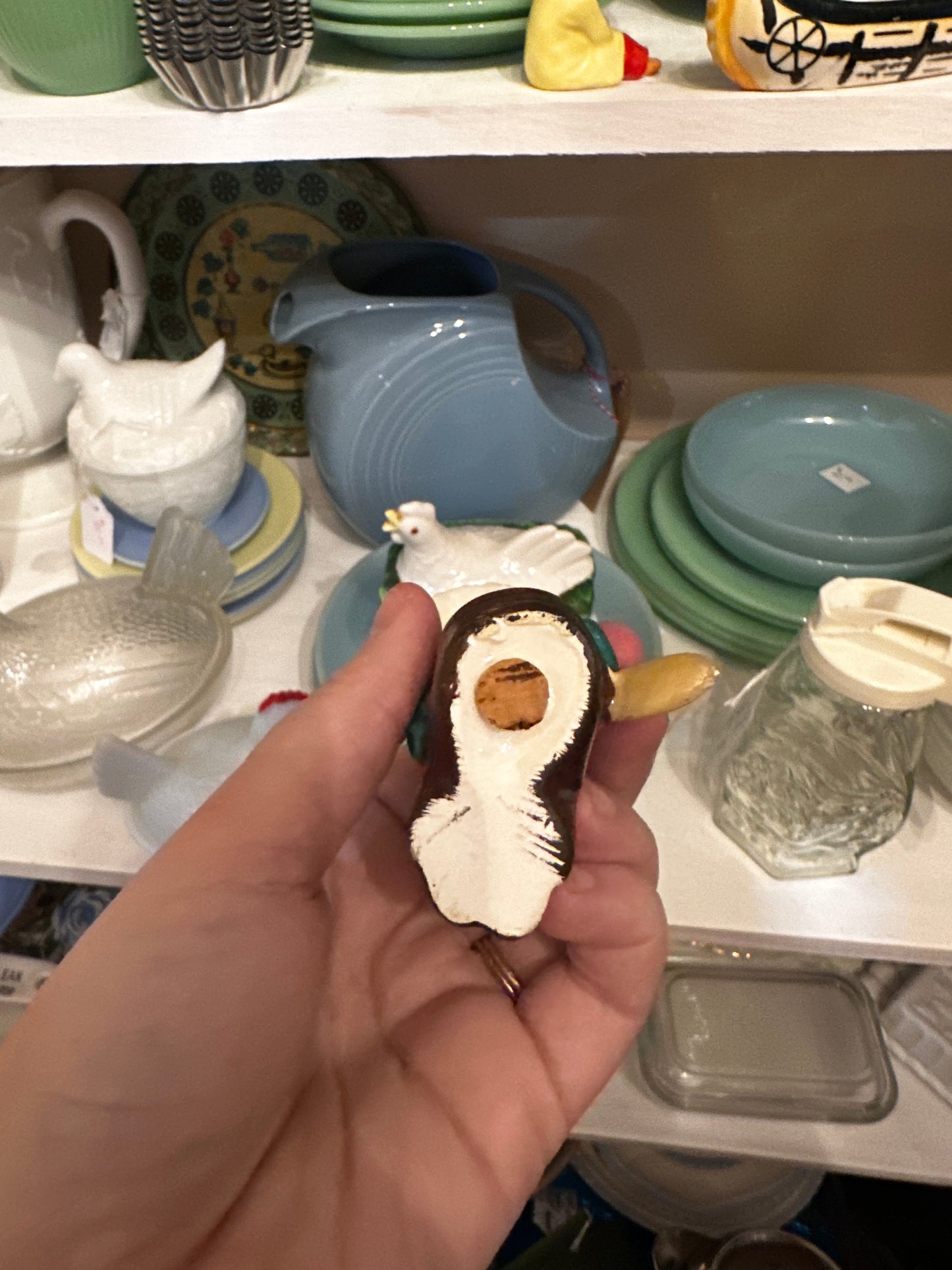 Indigenous people canoe salt & pepper shaker set