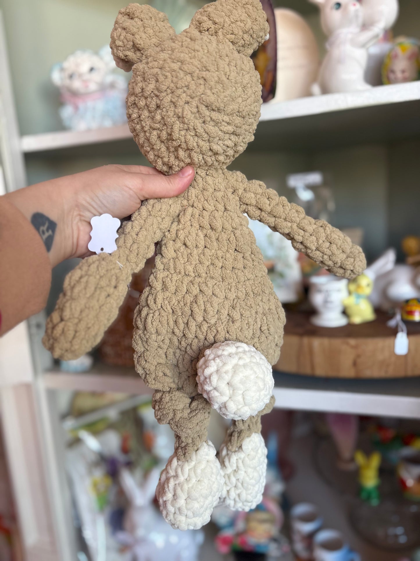 Cuddle Rabbit Plushie - Handmade by Nana