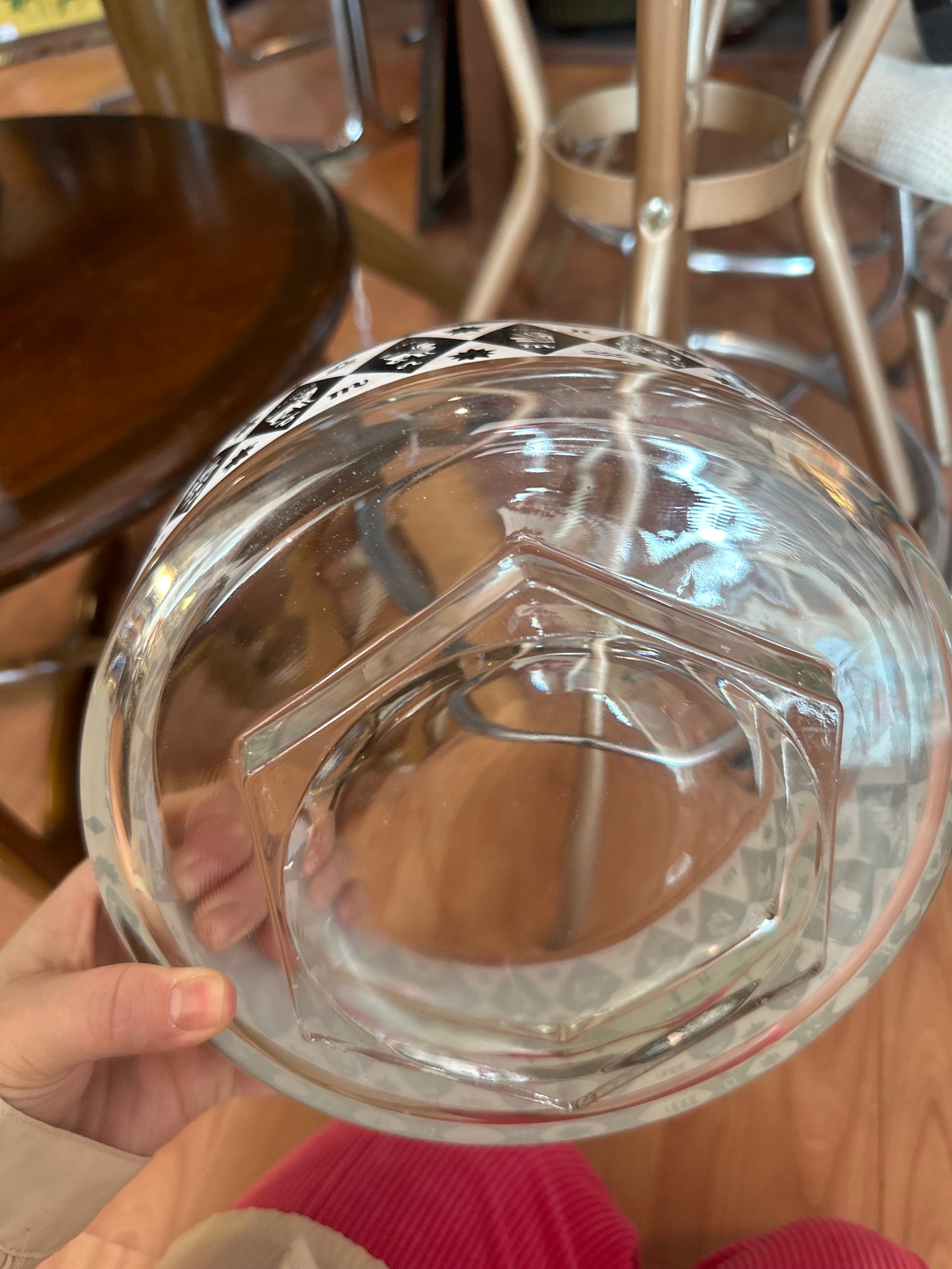 Jeannette Glass Horoscope Serving bowl