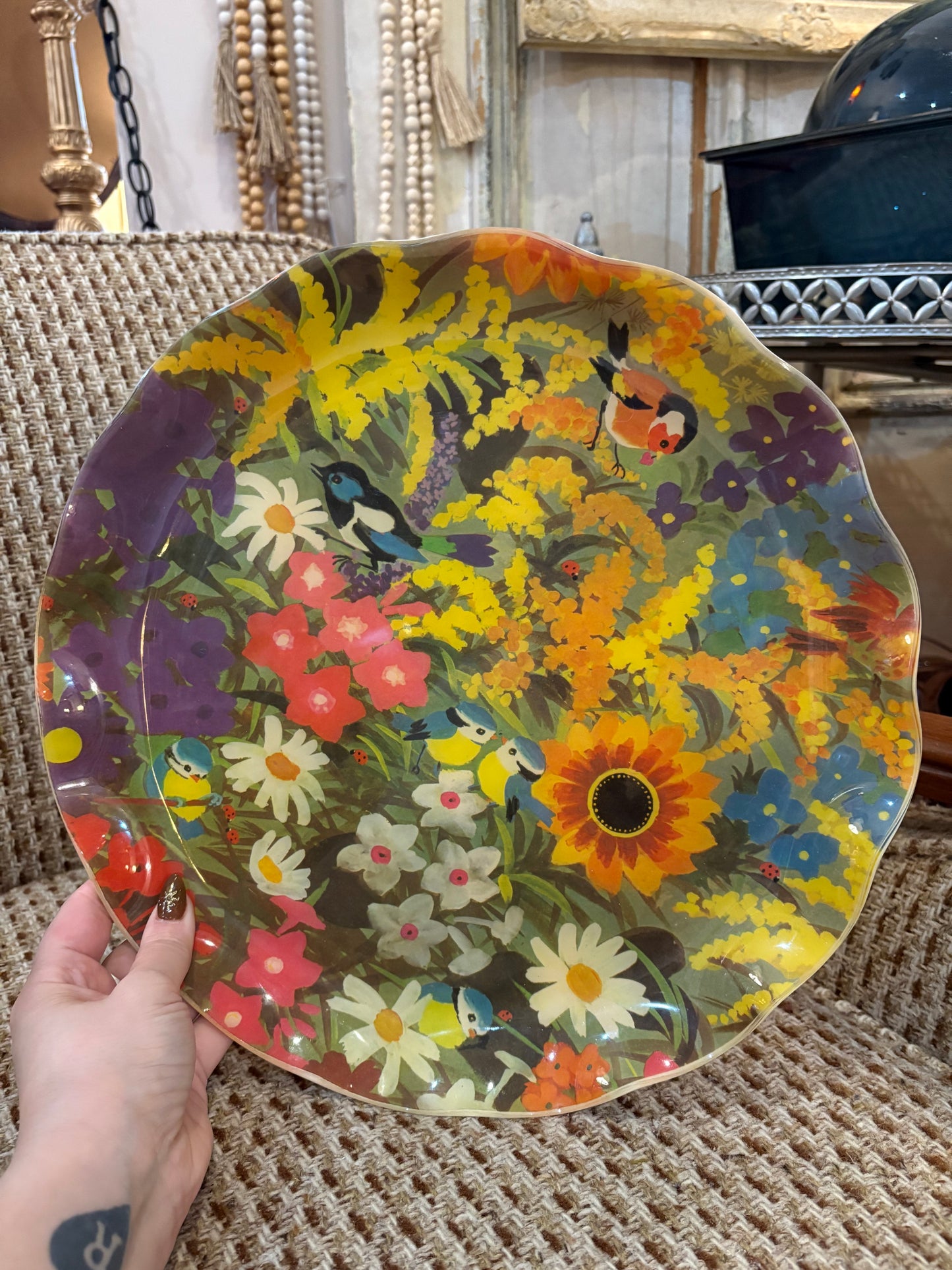 Floral Tray - Gordon Fraser Design made in Canada