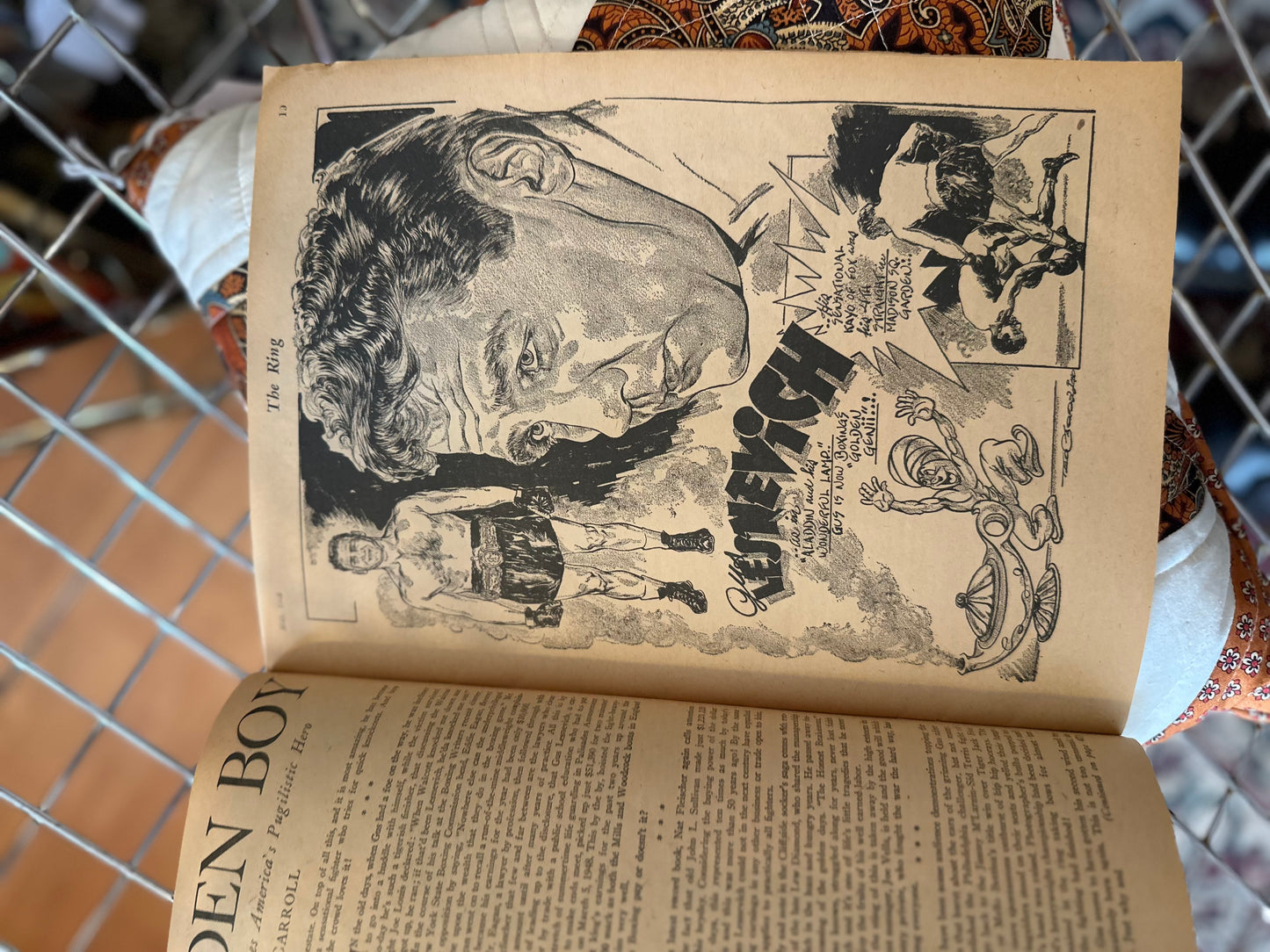 May 1948 The Ring Boxing Magazine - Ezzard Charles