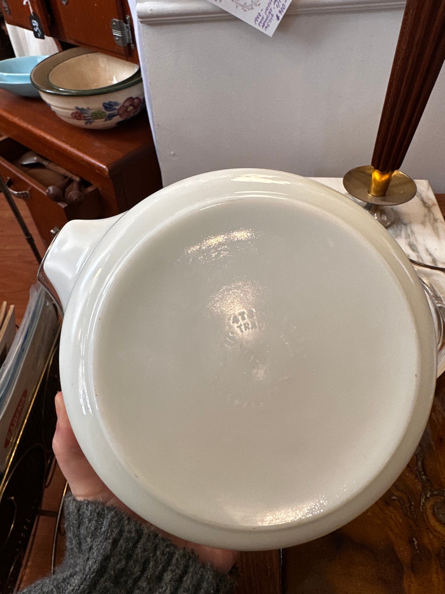 3 piece Pyrex Butterfly gold casserole set (with lids)