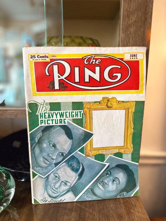 June 1949 The Ring Boxing Magazine The Heavyweight Picture