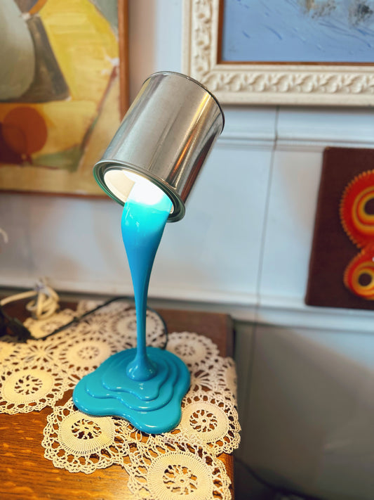 Paint can lamp