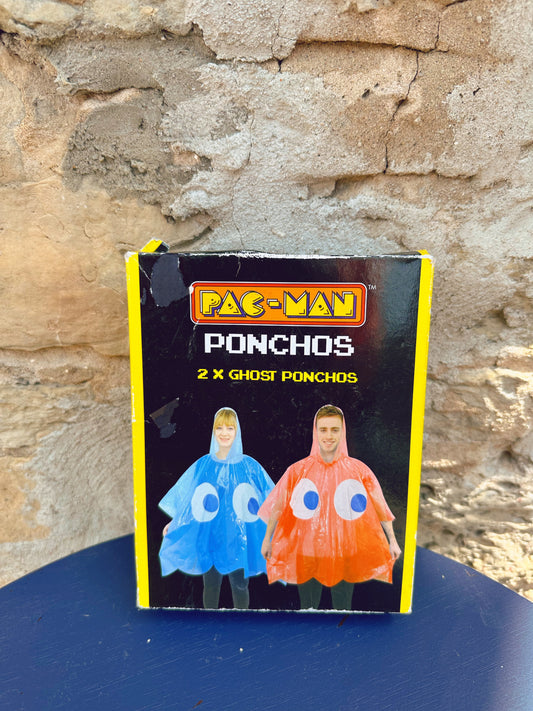 PAC - MAN ghost ponchos