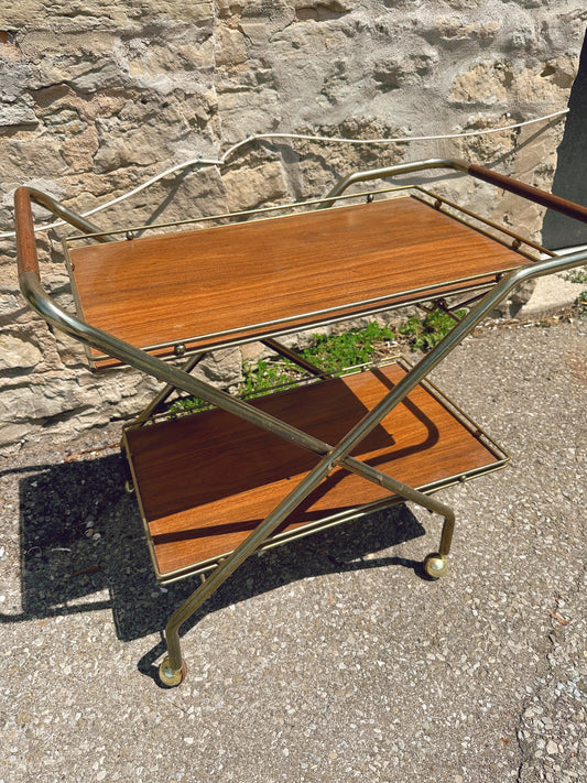 Mid Century Modern Bar Cart