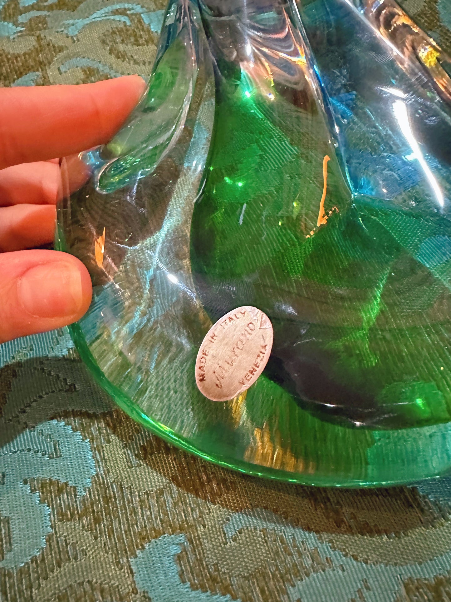 Murano Glass Elephant - made in Italy