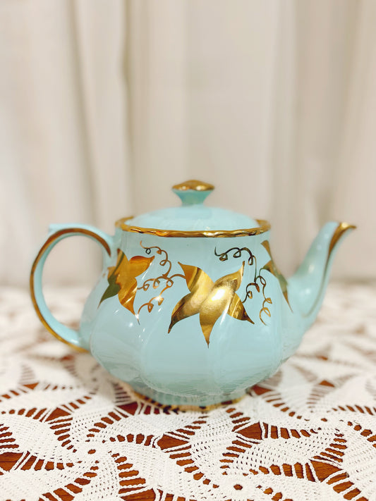 Sudlow’s Blue & Gold Teapot