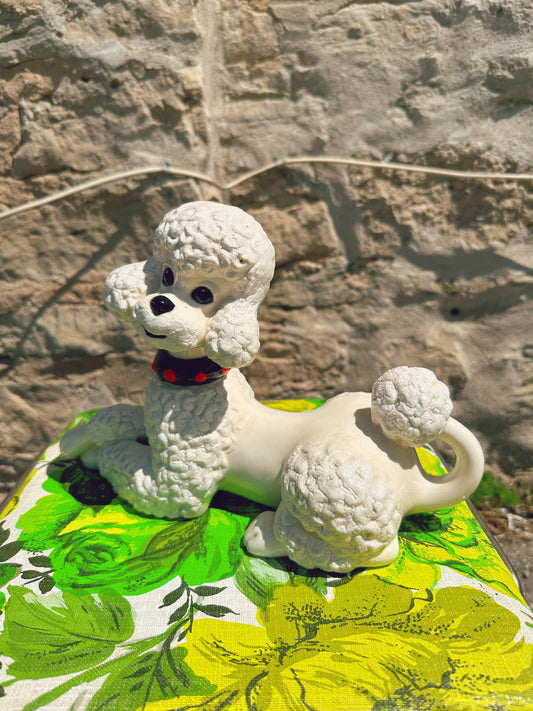 Large Pottery Poodle