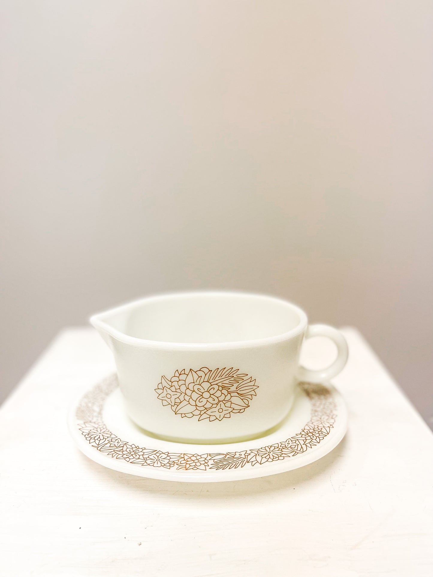 Pyrex Woodland Gravy Boat