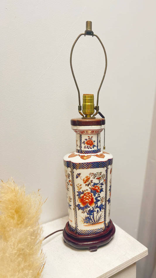 Imari Style Lamp