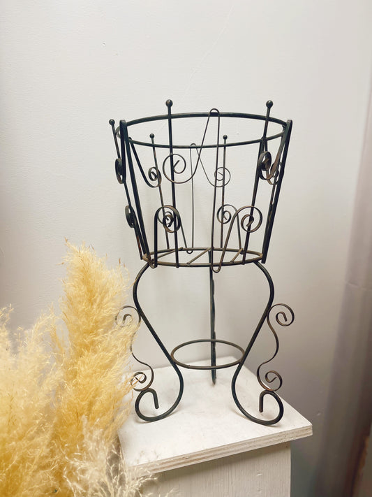 Black Brown plant stand