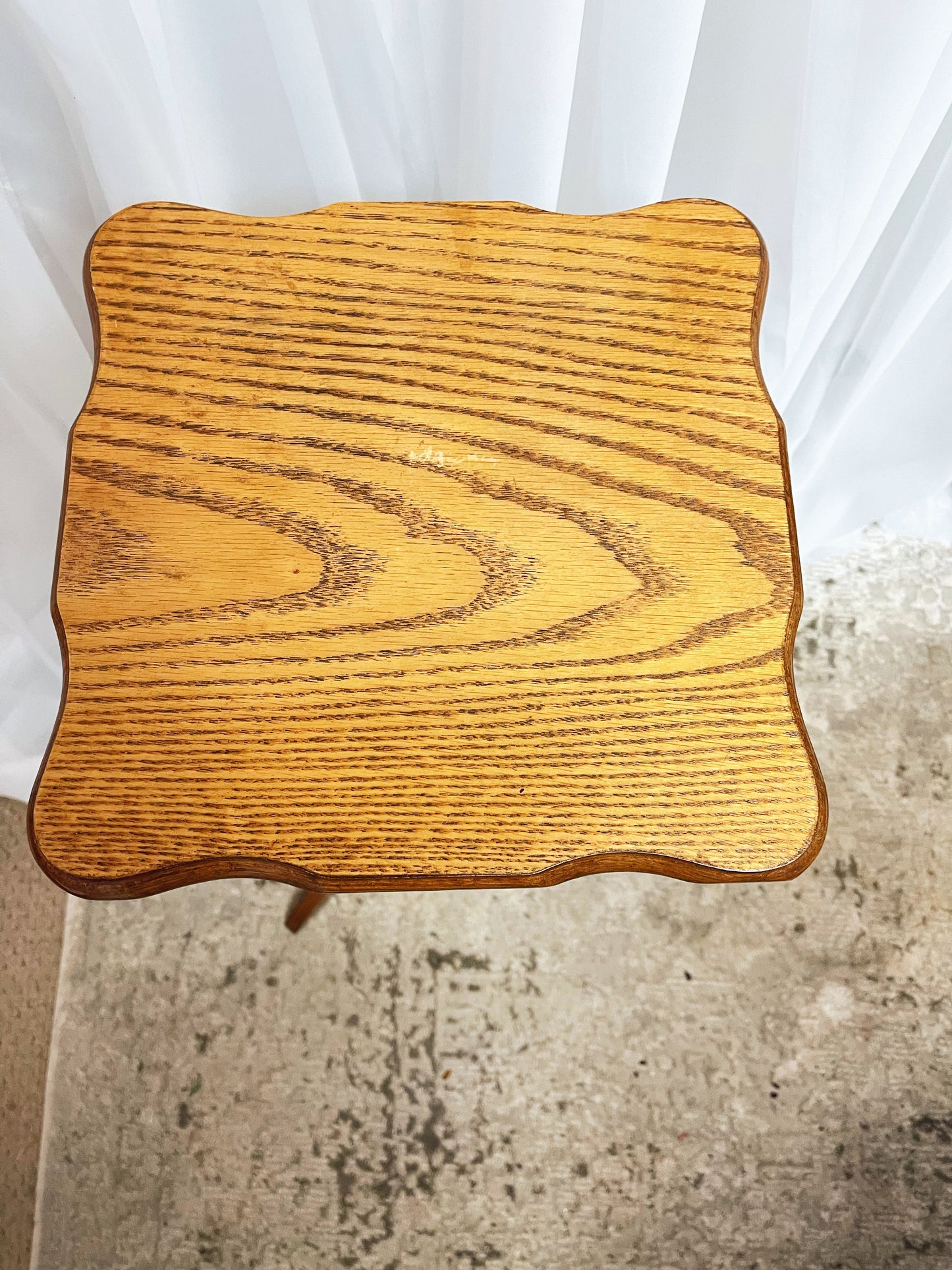 Square top plant stand table/ small side table