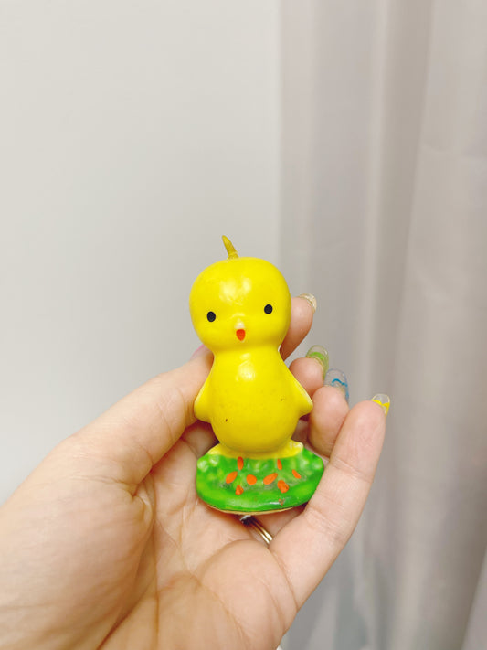 Yellow Chick Gurley Candle