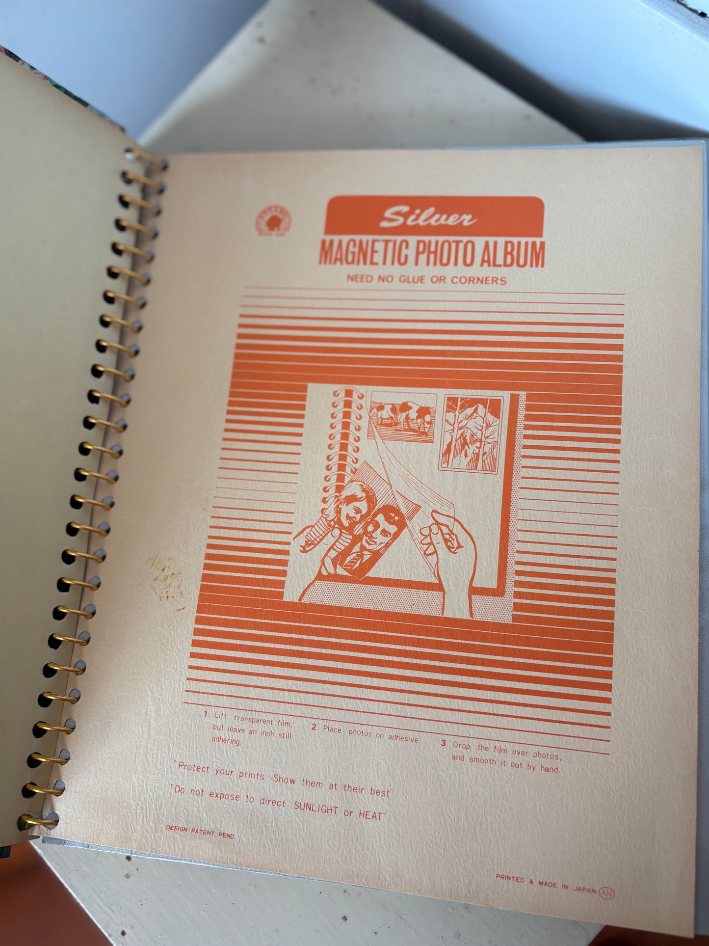 Annabel Silver Magnetic Photo Album - never used