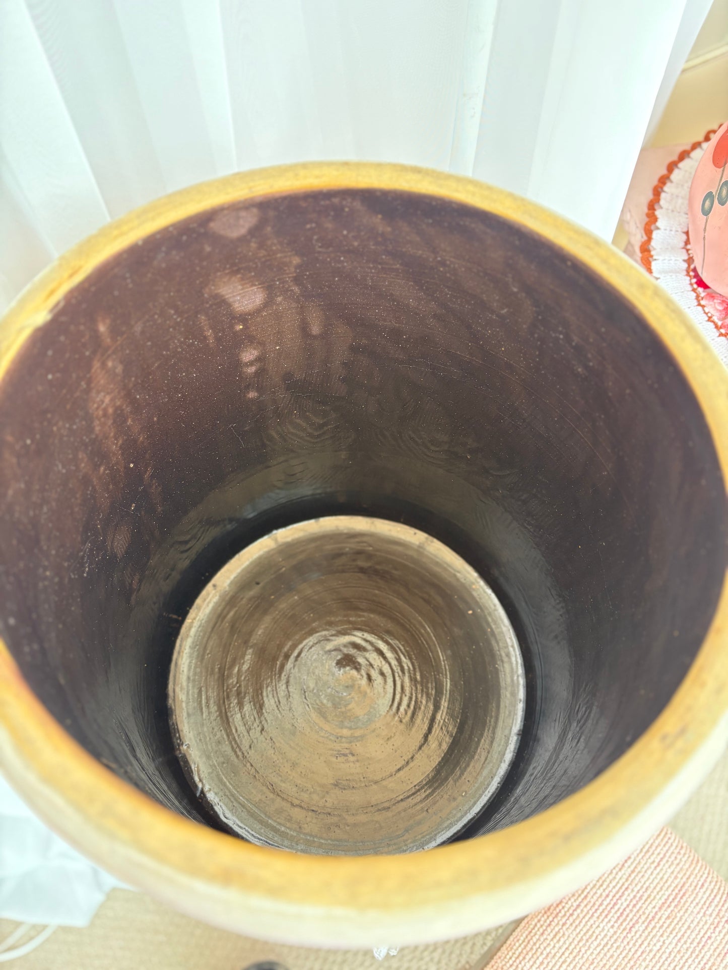 Stoneware 10 Gallon Crock
