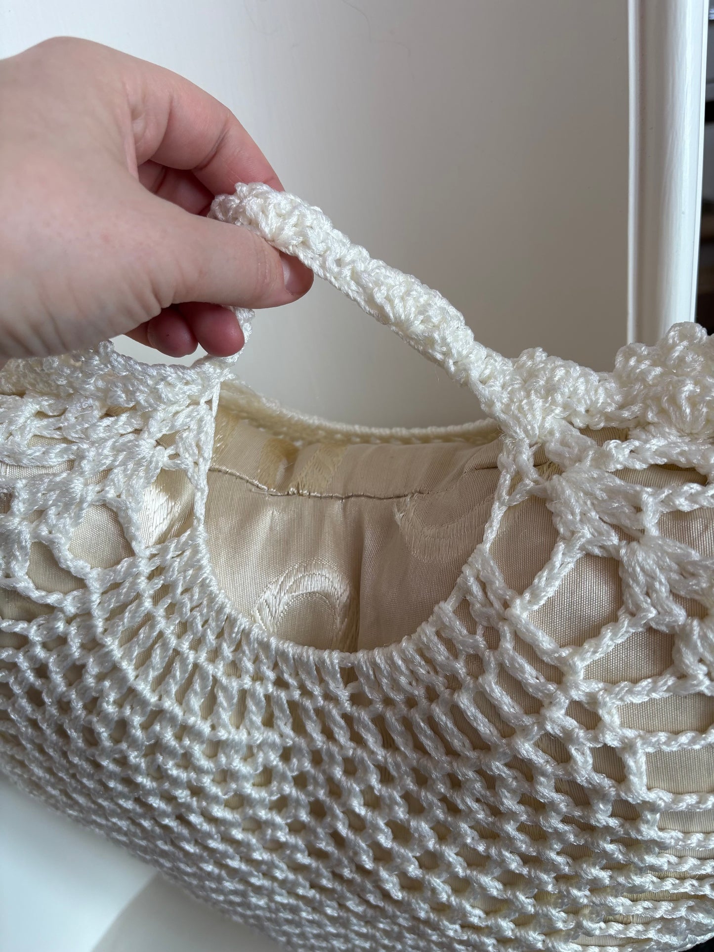 Heart Shaped Crochet Pillow