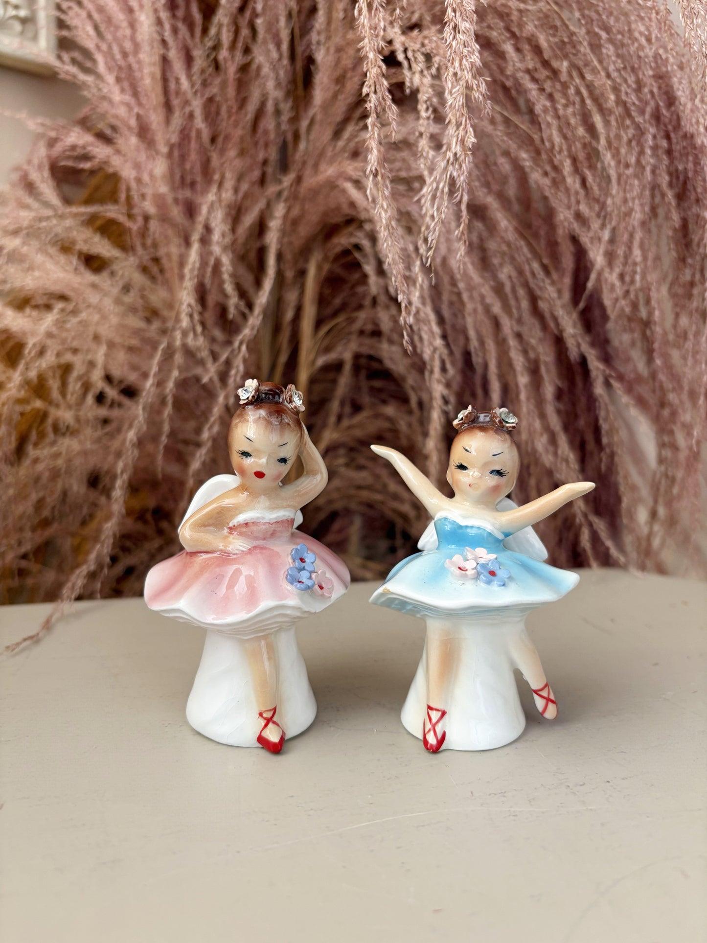 Ballerina Salt & Pepper Shakers - made in Japan