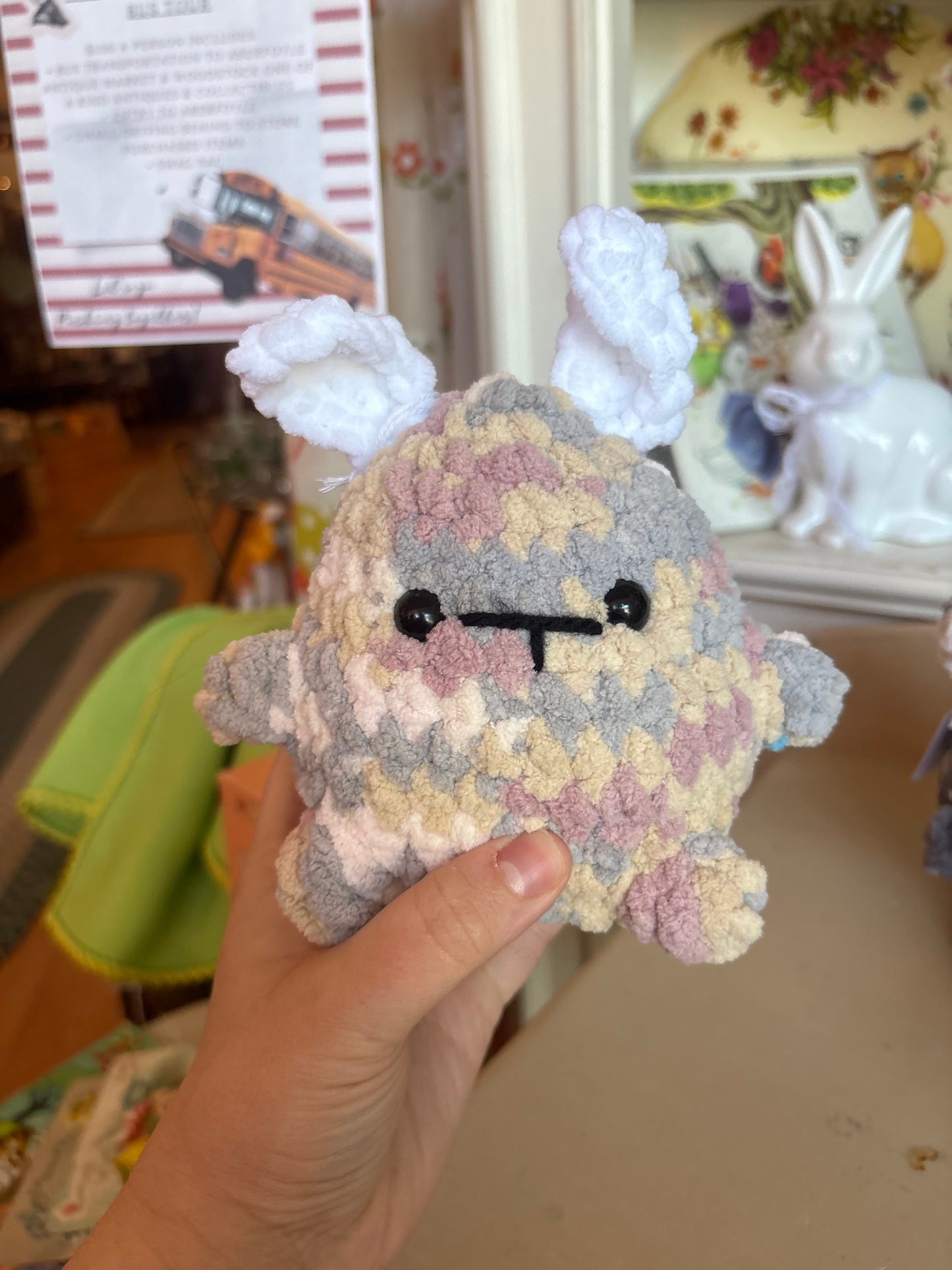 Small Bunny & Chick Plushies - handmade by Nana