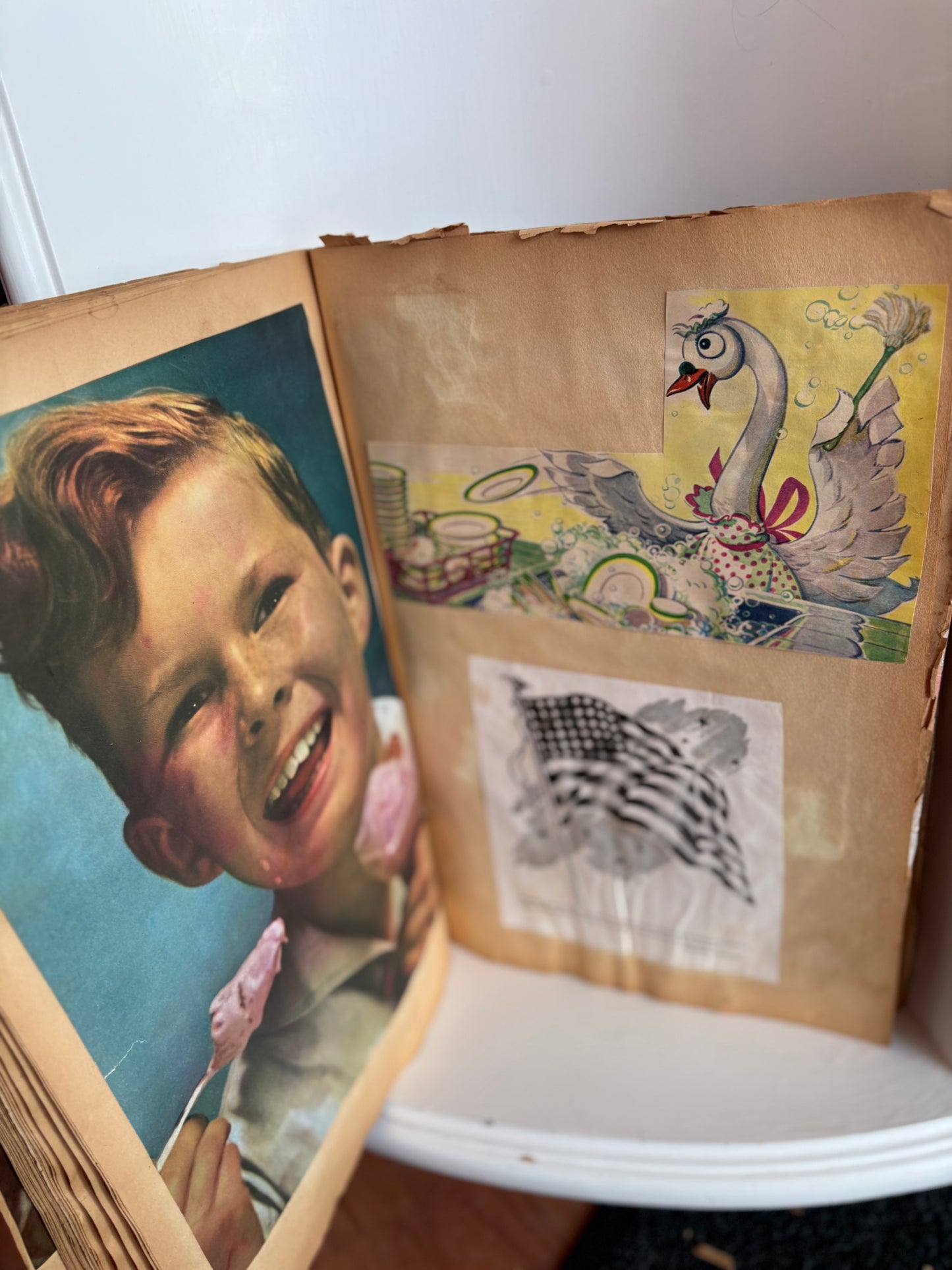 1942-43 Vintage Scrapbook