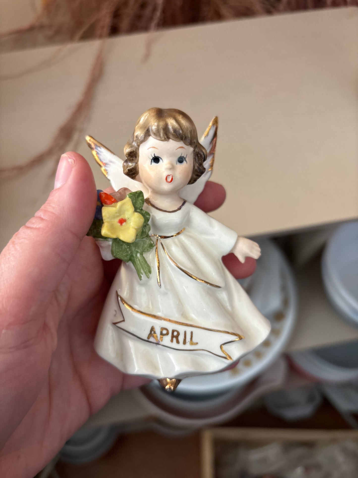 April Angel Figure