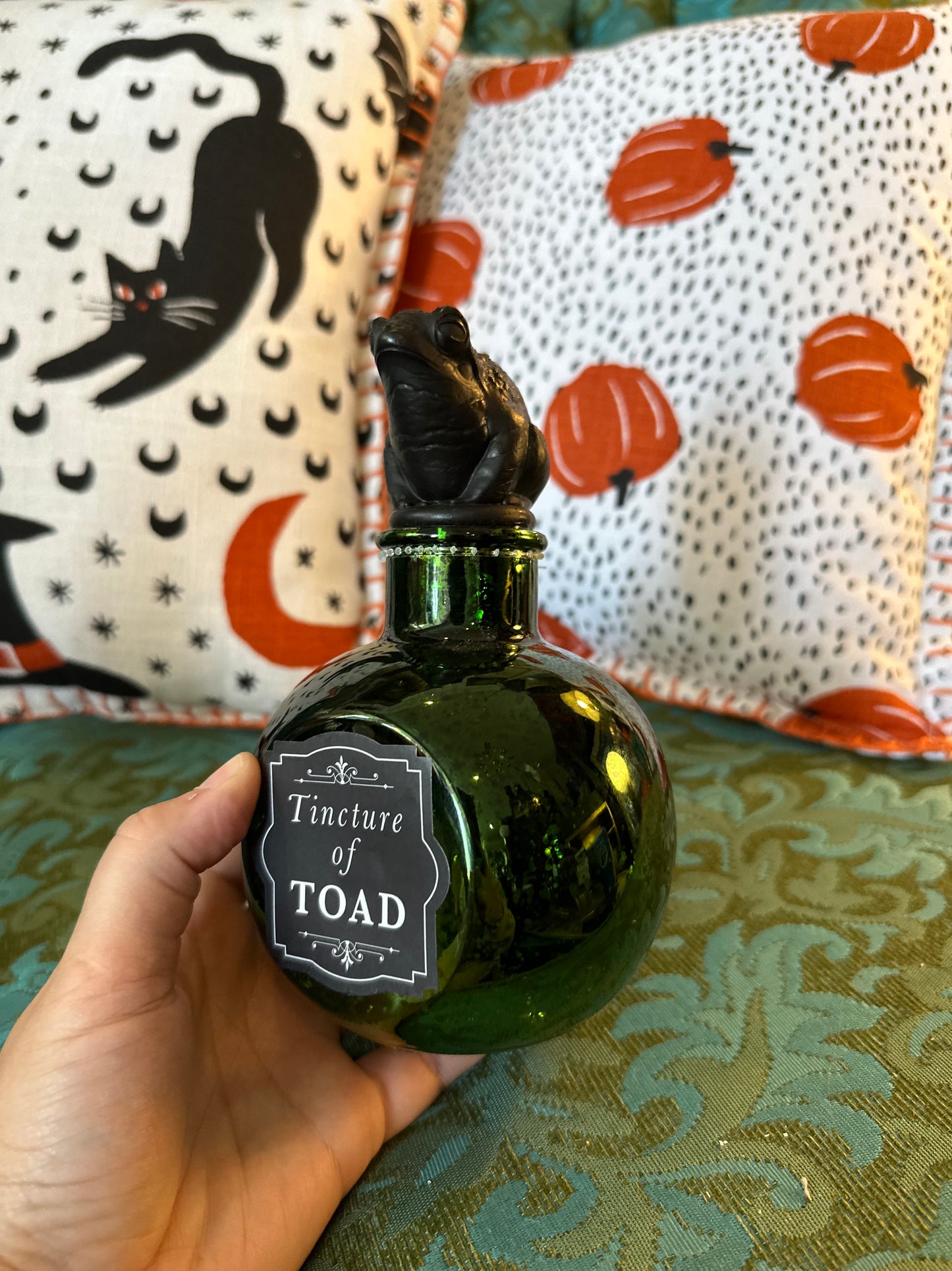 Tincture of Toad Halloween decoration (lights up and changes colours)