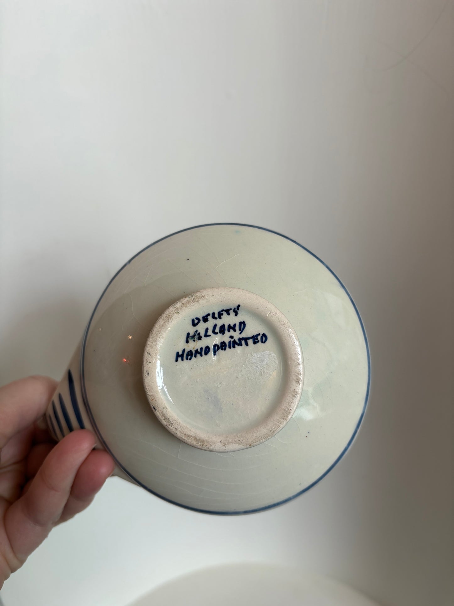 Delft Holland Hand Painted Jug