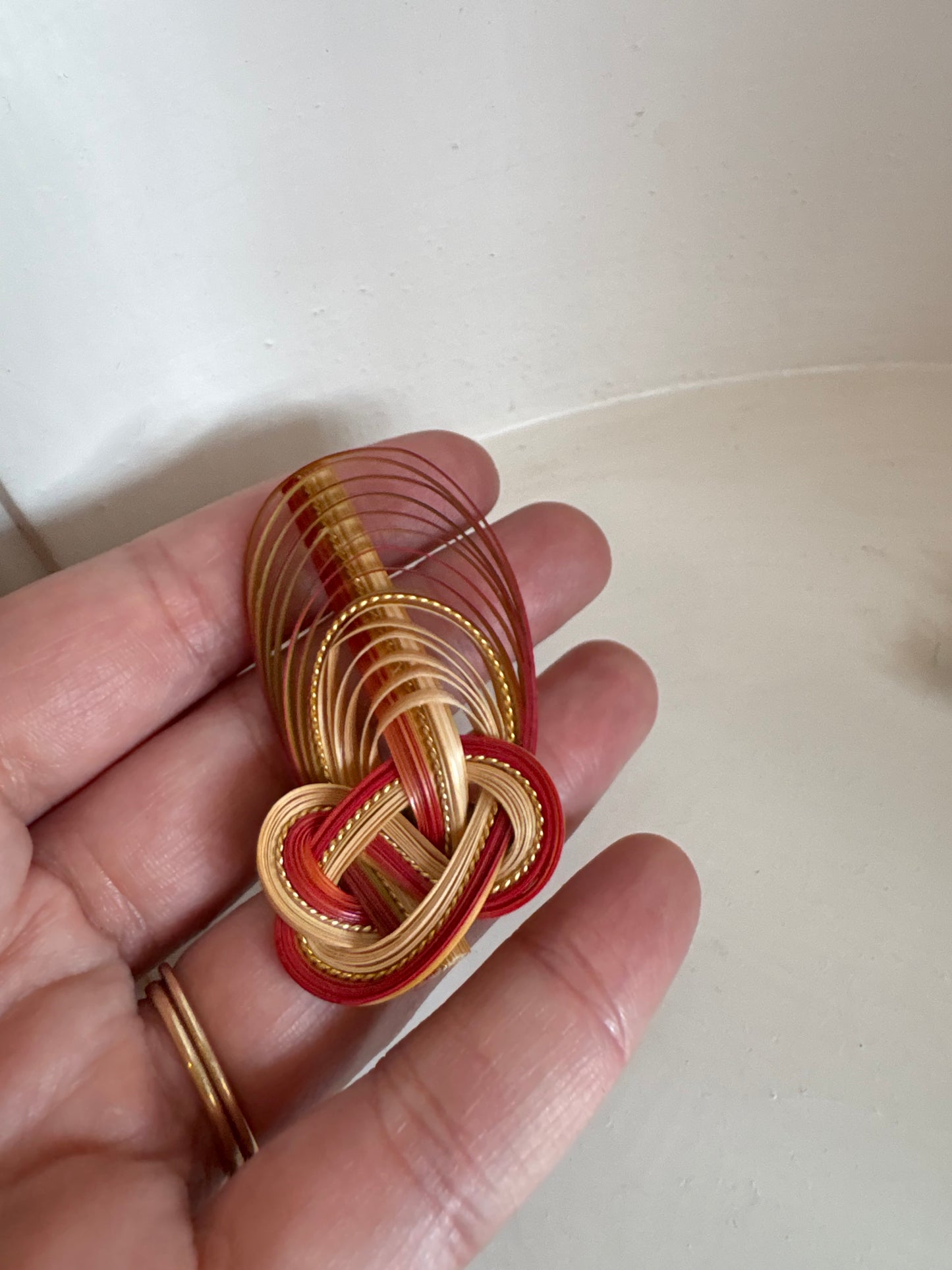 Brooch #22 - woven