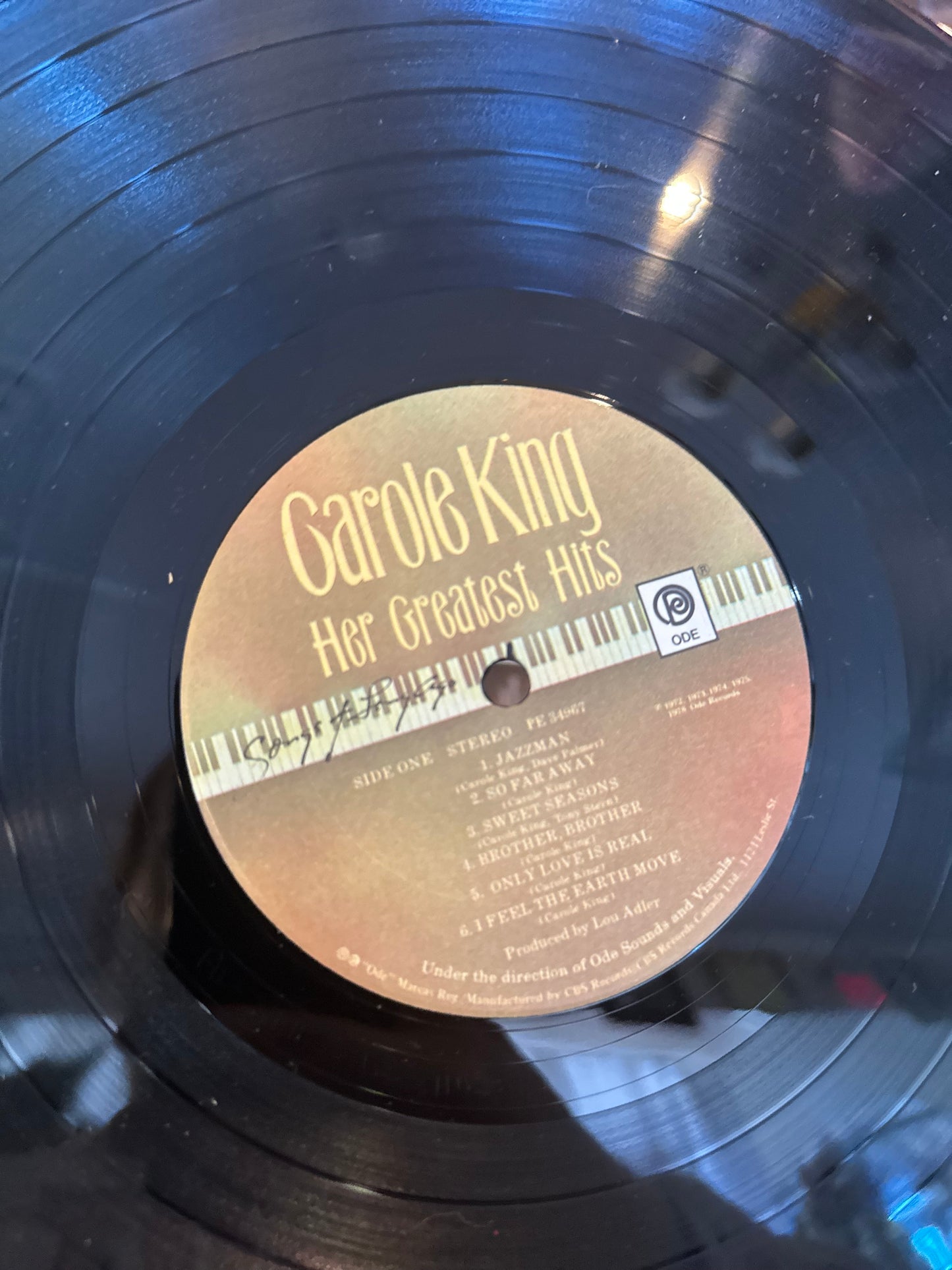 Carole King - Her Greatest Hits Vinyl