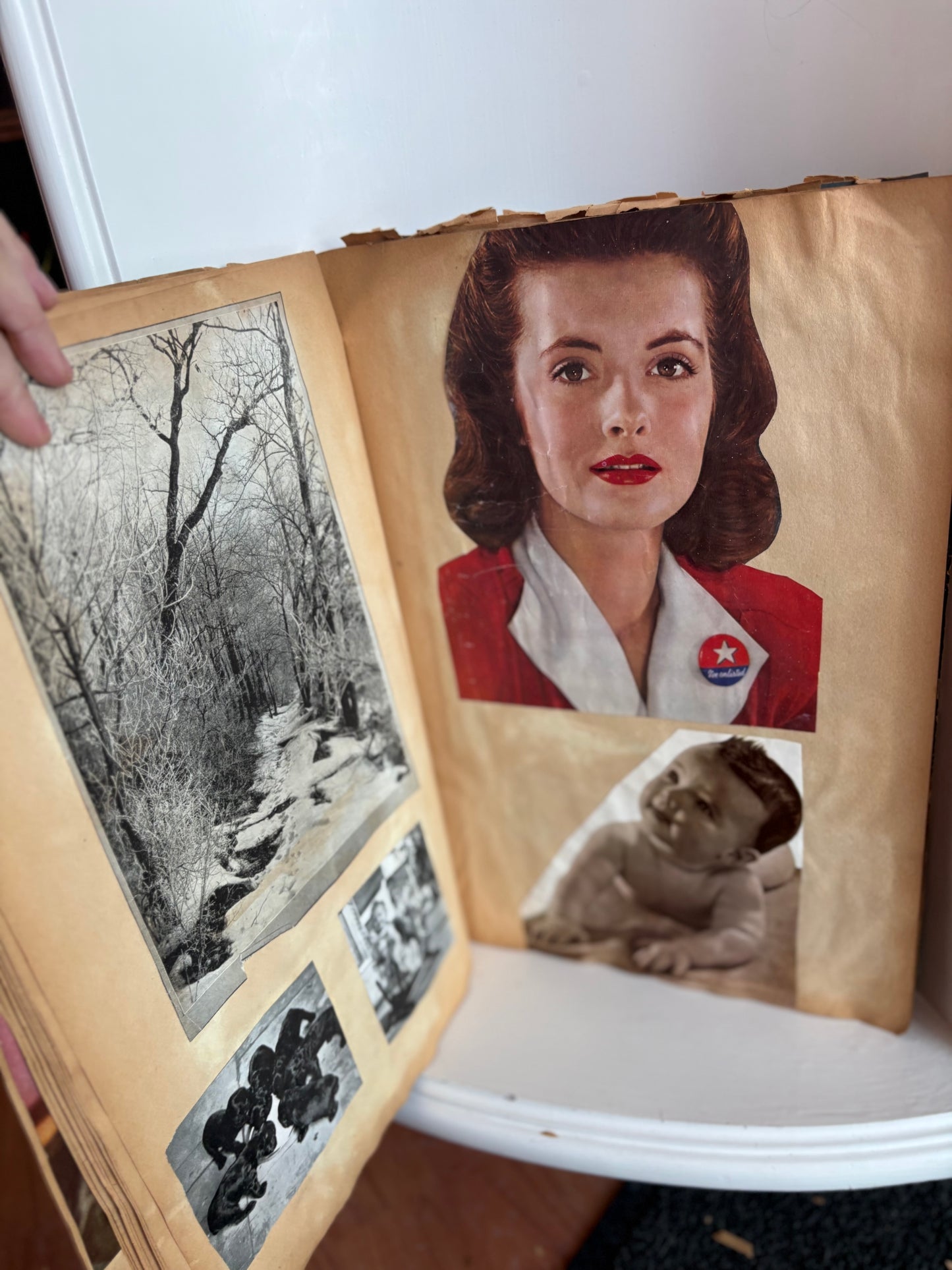 1942-43 Vintage Scrapbook