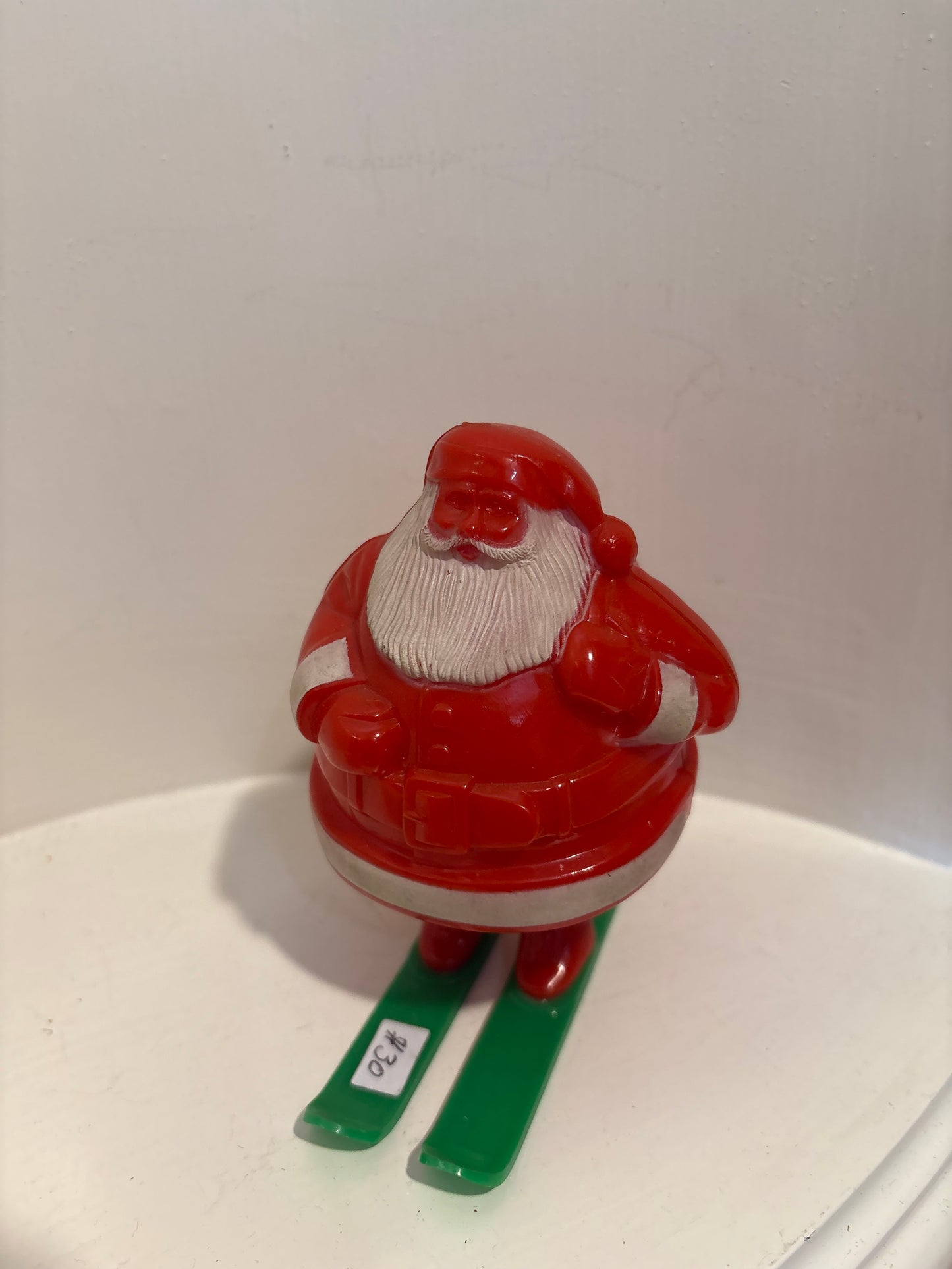 Rosebro Plastic Santa Candy Holder vintage