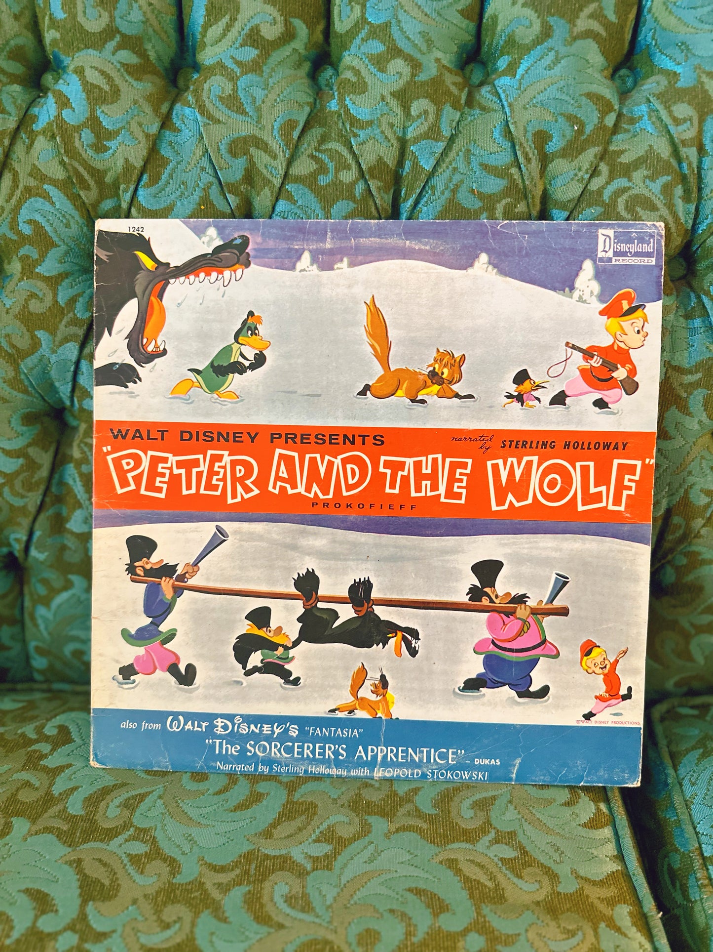 1963 Peter and The Wolf - Disneyland Record (1242)